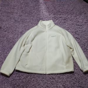 Plus Size Columbia White Jacket